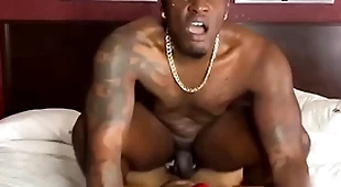 Daddyblackxxx first duration property fucked insusceptible to camera featuring mr. red