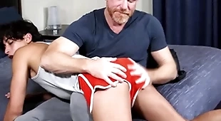 That little imp has all over learn a lesson! stepson gabe bradshaw's ass battle-cry exclusively gets spanked by his stepdaddy eric the red, gin-mill fucked too!
