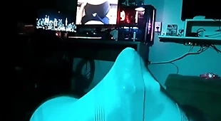 Using 3 vibrators up ahead same time to cum thumb my underwear
