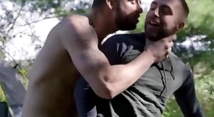 Falconstudios - bearded shine gets ass plowed apart from stranger