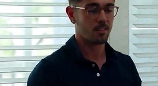 Hot gay writer fucks friend's young stepbrother