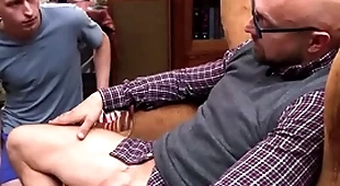 Gaycesthd - cute step son family fucked away from big gumshoe step confessor after catching him jerking off - adam snow, noah white
