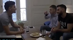 Horny stud jonas matt takes rodrigo el santos huge latin cock while his bf is heeding - latin leche