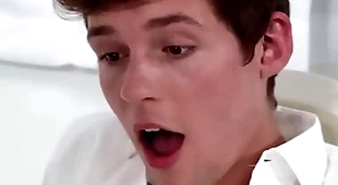 Young delighted licked and fucked by mormon pastor