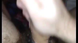 Stroking my curtain cock part 2