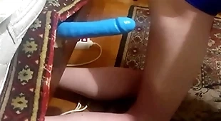 Crossdresser jump more than sex toy dildo hot sex