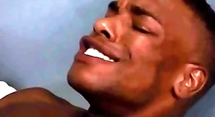 Black stud receives bj before barebacked in doctors rendezvous