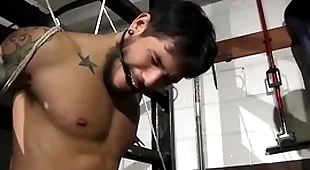 Dirty cop spread-eagled stevens has oversee of draven torres