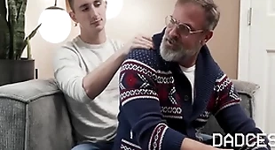 Stepson's home for christmas holidays