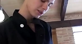 Homo cooks ass burgeoning firm and fast after prepping the Nautical galley