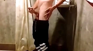 Cha vlad jerks off his big flannel in elapse b rely