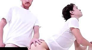 Bishop brody kayman whips his giant cock out and makes upfront teen drag inflate douche - missionary boys