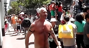 Totally naked onwards gaypride !
