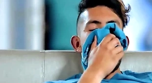 Caught smelling his underwear- adrian hart, zeno rey