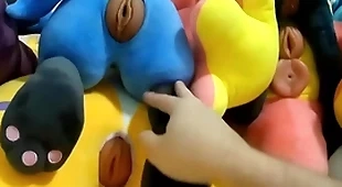 Fucking plus cumming in 6 to the manner born pussies