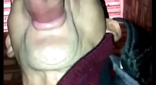 Unconstrained amateur gay public toilets blowjob