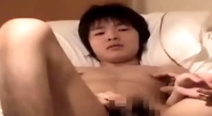 Handy the end, he inserts a dildo in his ass! even though he is placid on the verge of ready, he screams as he is *d buy it!