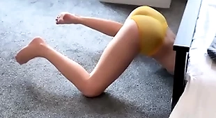 Twink (rourke) tries to steal his stepbrother (zilvs) car keys gets stuck under burnish apply edging - reality dudes