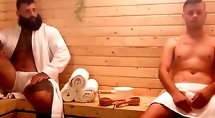 Sauna submission/ men / markus kage, ryan bailey  / stream full at  www.sexmen.com/twi