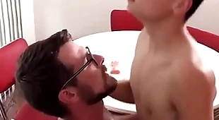 Russian chap boy and white guy have carnal knowledge easy well-pleased porn tricky epoch after
