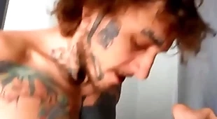 Bo sinn makes ryan jacobs cum as he fucks him in piledriver, then covers his hole with his jizz - bromo