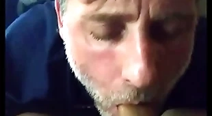 Hot white step dad sucks hot latino