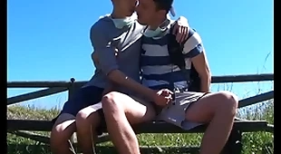 Horny careless hiker boys xxx