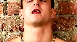 Students lincoln gates and luke desmond anal convey and cum