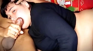 Fantasiahardcoresex- garganta profunda casero de gordita tetona alisongonzalez26 me hace terminar sweep sus grandes tetas