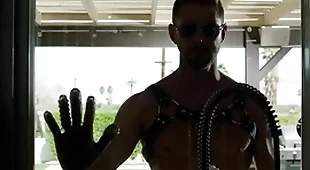 Hairy hunk explores ass mime mysterious leather dom - johnny ford, vander pulaski - disruptivefilms