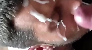 Amateur huge cum on complexion facial compilation in the matter of big dicks