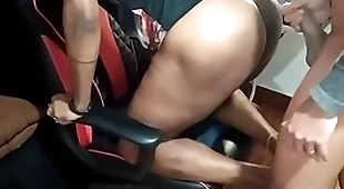 Fui fuder o rabudo depois do trabalho