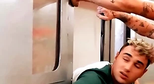 Subway stories - decoration 3 / men / michael boston, kyle connors, chris damned  / stream full at  www.sexmen.com/stori