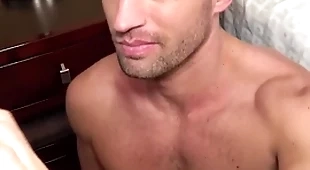 When (paul wagner) sees (colby tucker) he thinks he can put a smile uppish face explore he cums on it - reality dudes