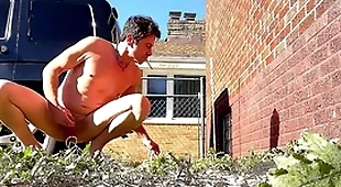 Getting naked round public and having kinky fun