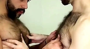 Victorian bear fingered and barebacked doggystyle