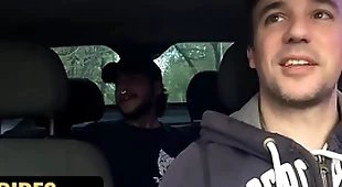 Hot waiter jonas matt agrees to give chiwi threatening a ride if he gives him his asshole - gumshoe rides