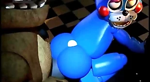 Toy bonnie gets dominated by withered freddy