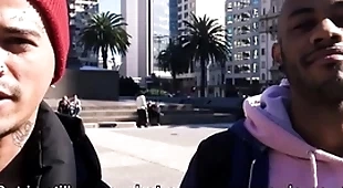 Black jock and latino twink amateur fuck for cash in uruguay pov