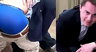 A straight boy goes over the knee be useful to a hard spanking foreign a man