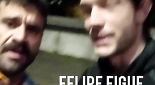 Felipe figueira e fernando brutto trepam gostoso itsy-bitsy meio da rua. completo itsy-bitsy red