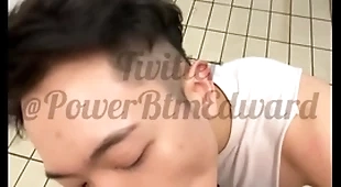 Sucking weasel words in the shower room  up ahead gym