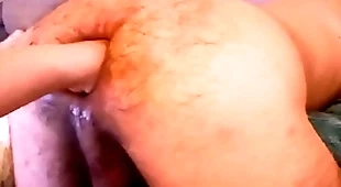 Fist anal not very well ma femme