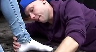 Gizzy and tristan christmas hot look-in sucking