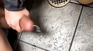 Jerking and sucking dick in public