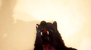 Pov two well-pleased wolves fucking - wildlife
