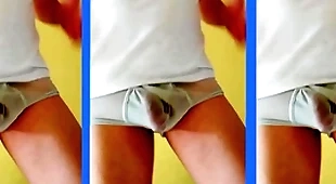 Alejandro williwaw maduro bailando dotado ropa knockers blanca