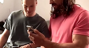 Pretend dad helps badly