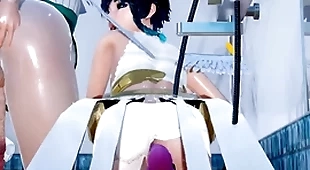 Genshin impact yaoi - two venti fucked with a dildo - sissy crossdress japanese asian manga anime film  game porn gay