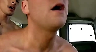 Loss-leader bus - straight Loss-leader ethan slade slides into logan ryder's gay ass
